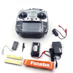 Futaba T18SZ Tx 18 Channel Digital Proportional R/C System Model 1/2 with R7008SB  FASSTEST SYSTEM DIY